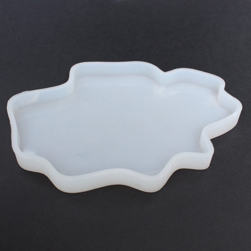 Resin Silicone Mould Whimsy Pool 14.5cm X 11.5cm X 0.8cm 1pc