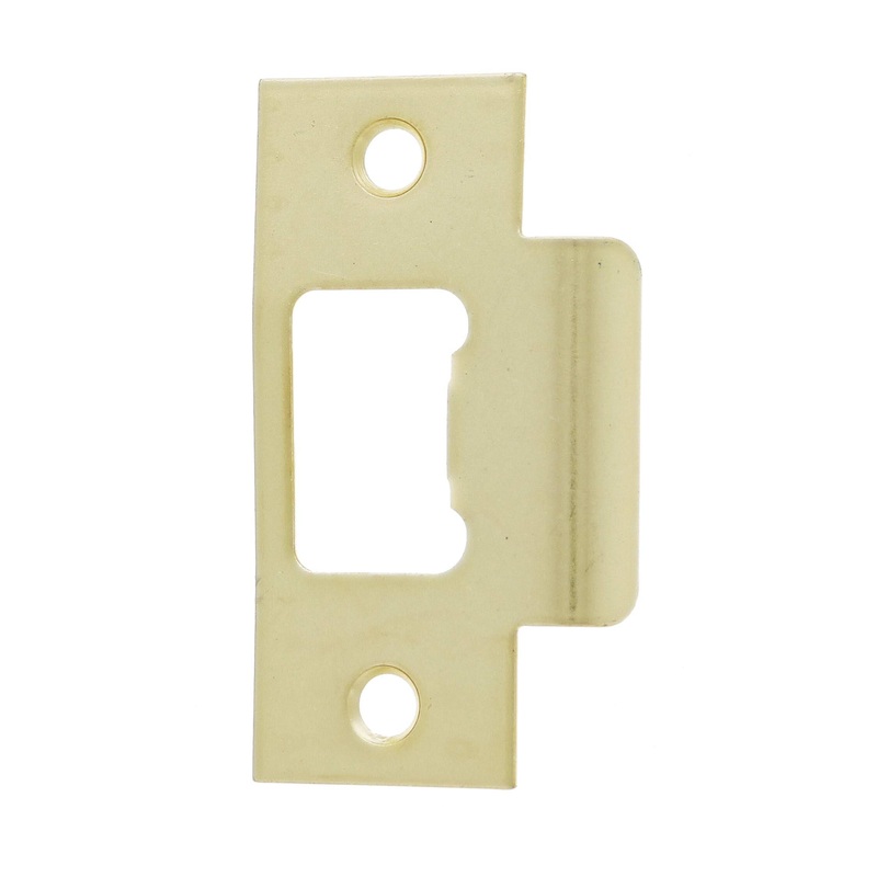 Carbine residential T shape strike polished brass display pack