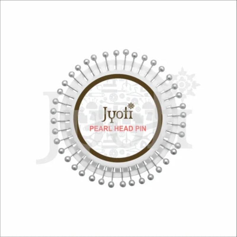 Pearl Head Pin White 40pc