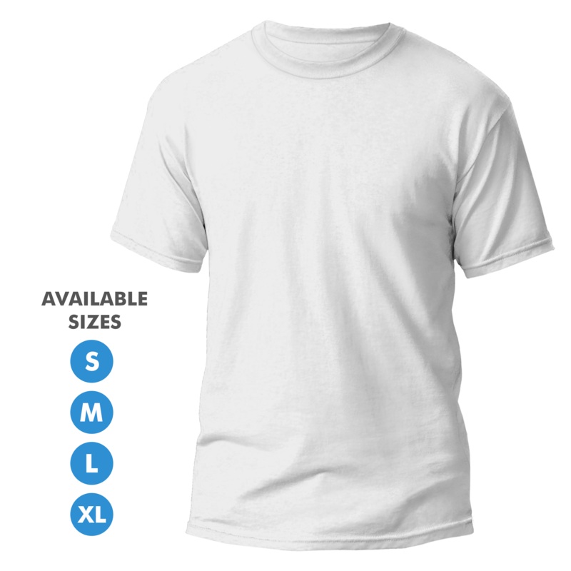 T Shirt White Small 1Pc Ib