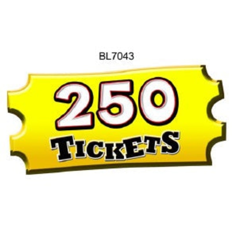 DECAL (MARQUEE TICKET 250) [BL7043]