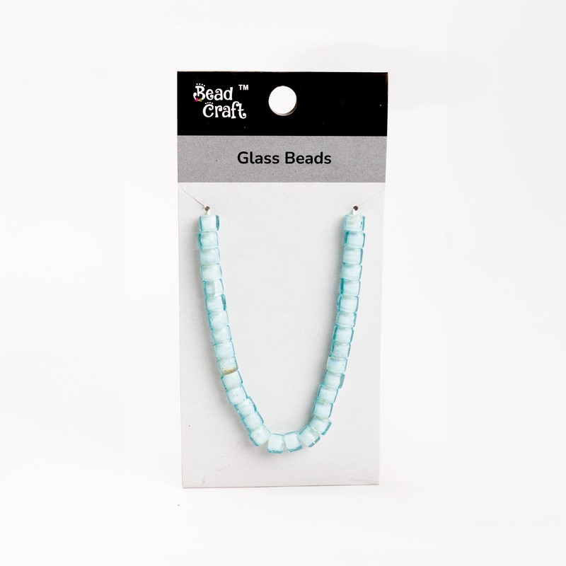 Glass Beads Soft Sky 1 String
