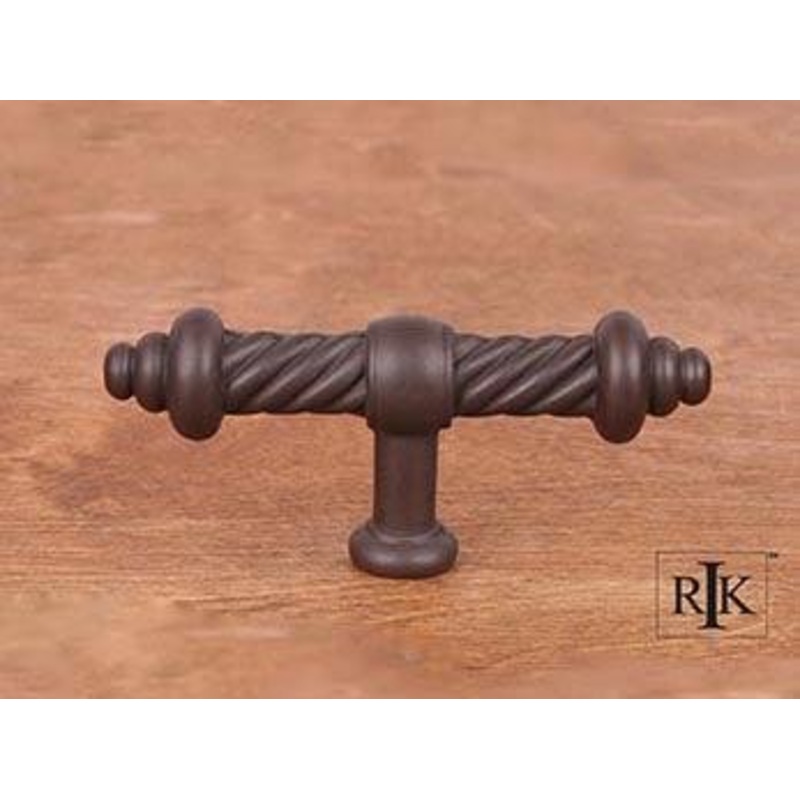 Large Twisted Knob 3 3/4 (95mm) – Oil Rubbed Bronze