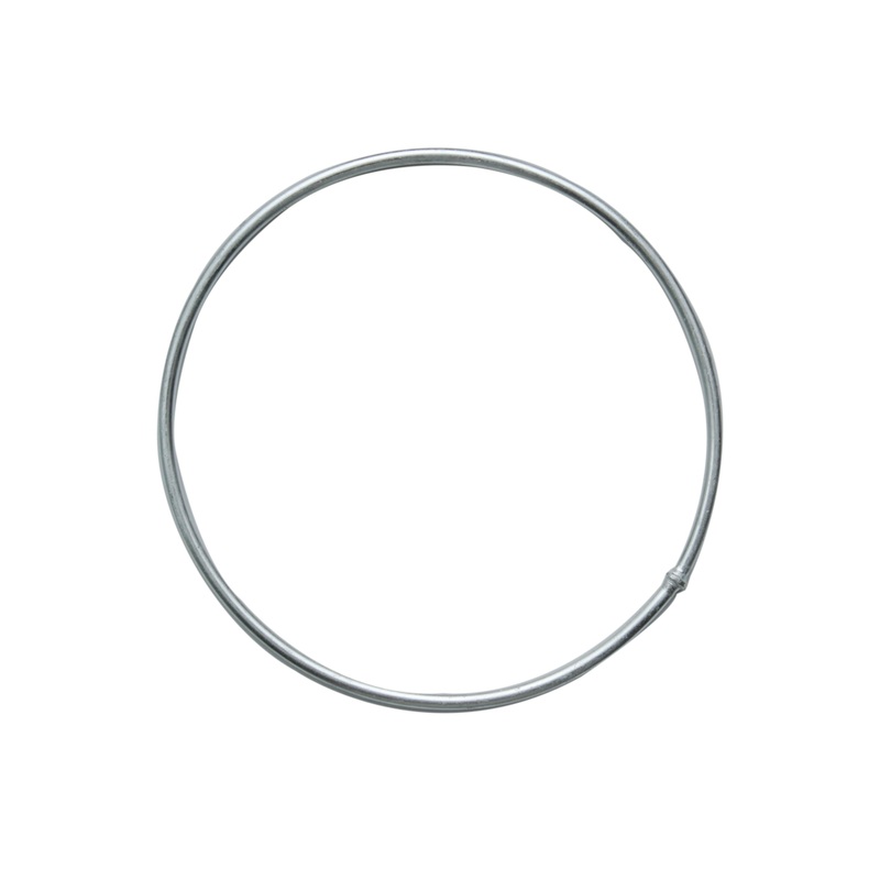 Multipurpose Aluminium Hoops Assorted 8.5Inch Dia 6.5Inch Dia 4.5Inch Dia 2.5Inch Dia 4Pc