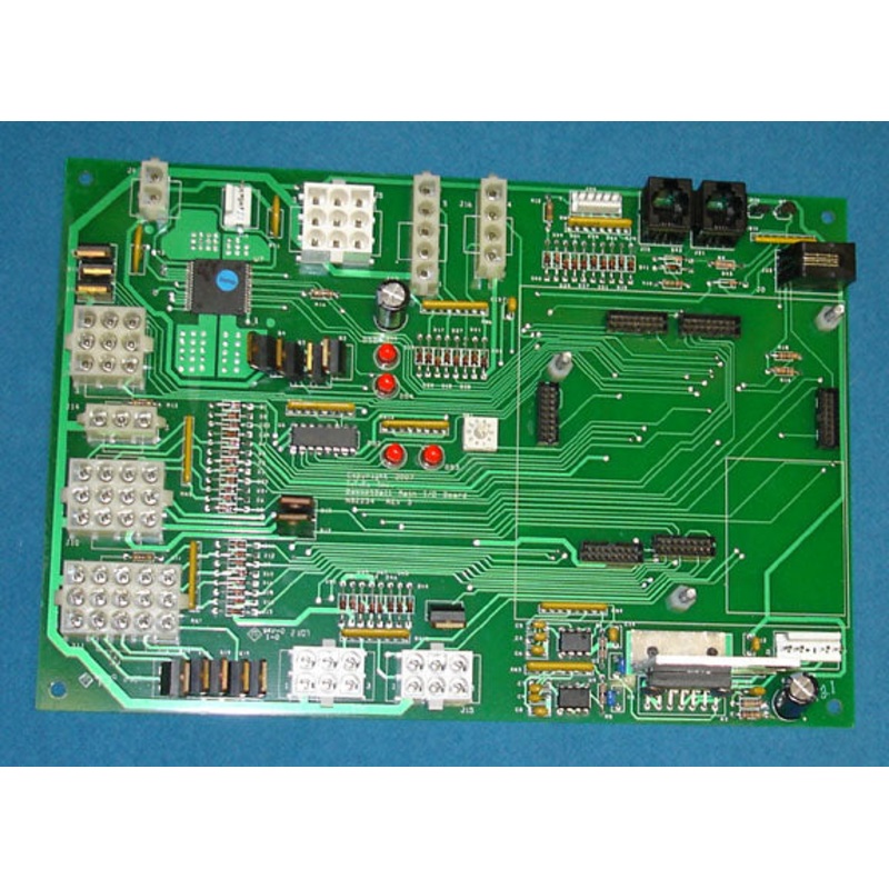 PCBA (MAIN I/O) BOARD (GREEN OR RED) CEC MOVING HOOPS BASKETBALL [CB2234X]