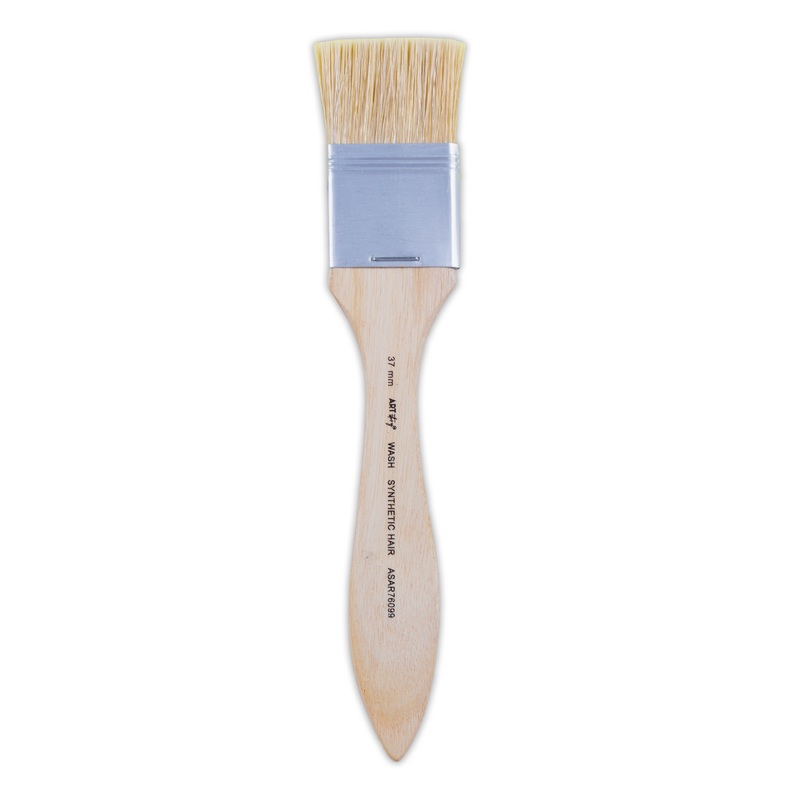 Wash Brush White Bristle Size 38mm 1pc