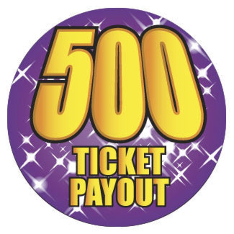 DECAL 500 TICKET PAYOUT (WOF) [CR0501878]