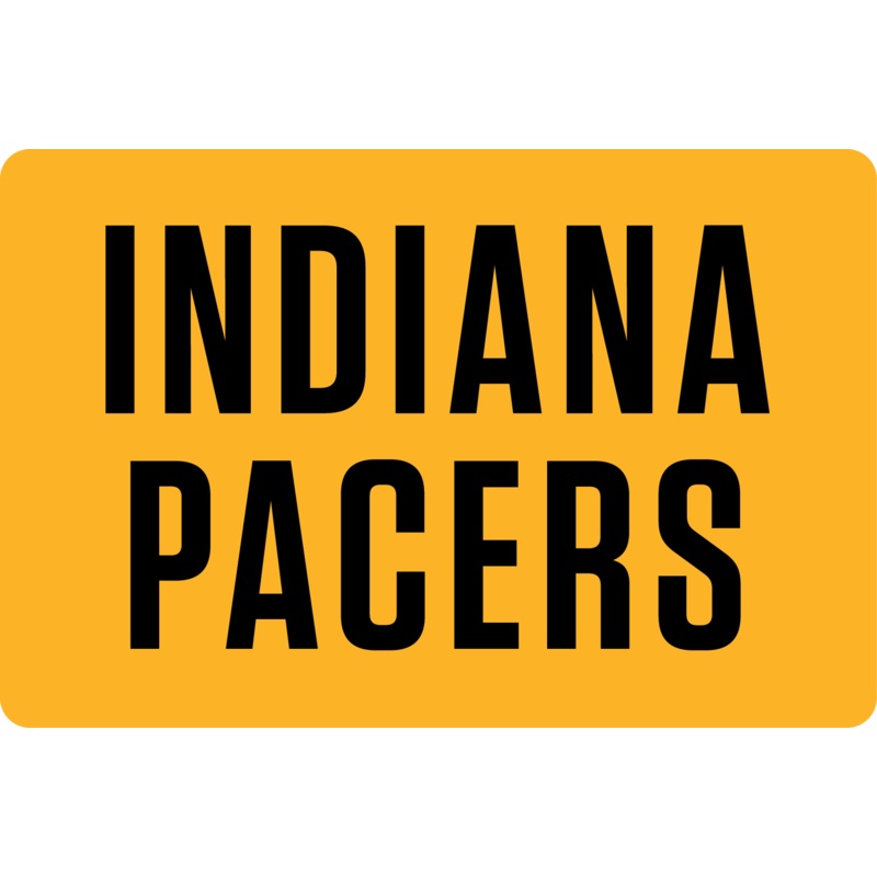 DECAL (BACKBOARD LOWER) INDIANA PACERS [NB7208IND]