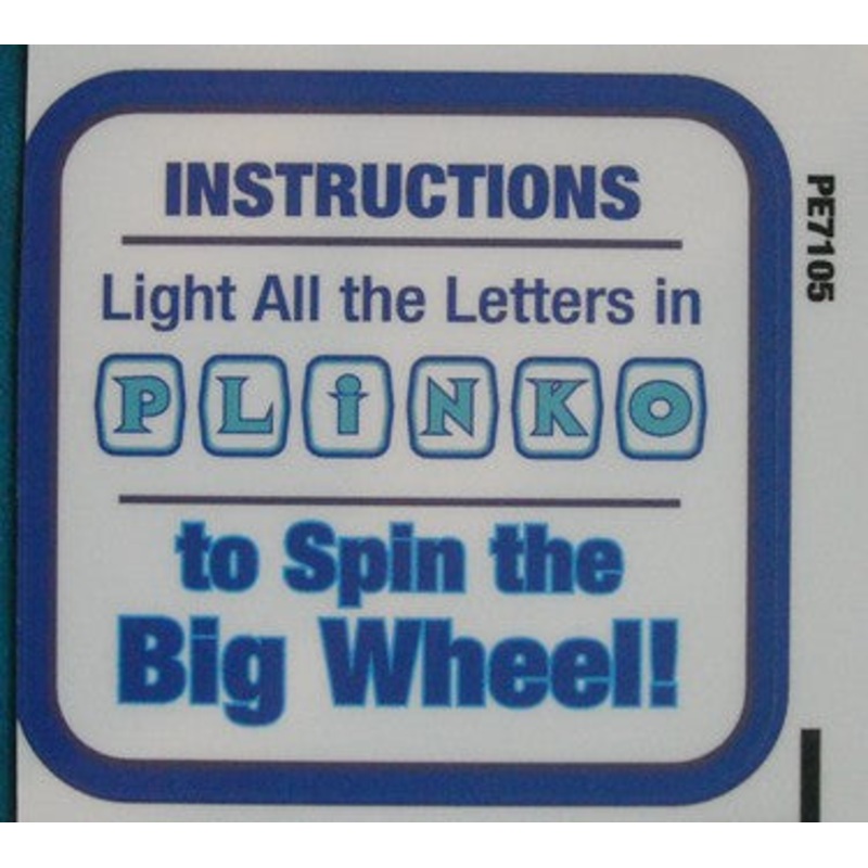 DECAL (INSTRUCTIONS STANDARD) [PE7105]