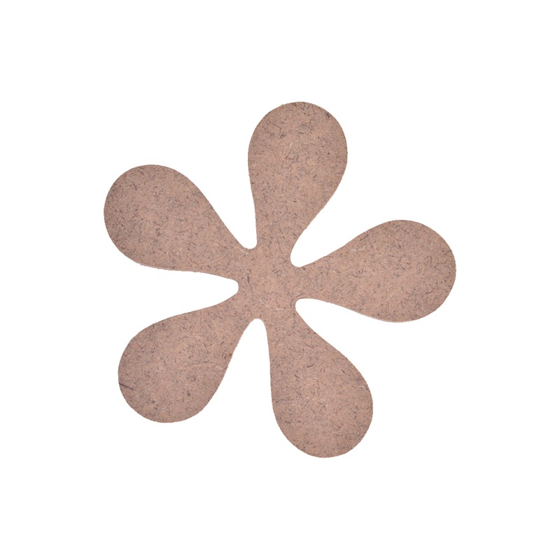 Mdf Symbol * 3 X 3Inch 5.5Mm Thick 1Pc Lb