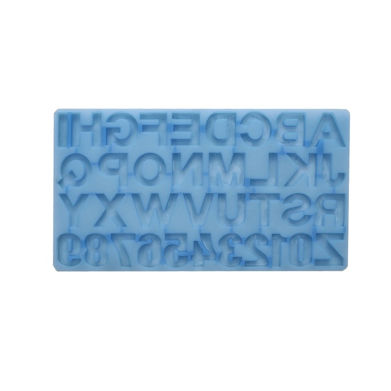 Silicone Mould Alphabets L-13.7 Inch W-7.5 Inch D-5.842Mm 1Pc