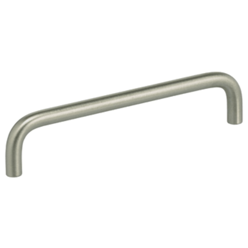 5 Center-to-Center Omnia Steel Wire Cabinet Pull Satin Stainless Steel