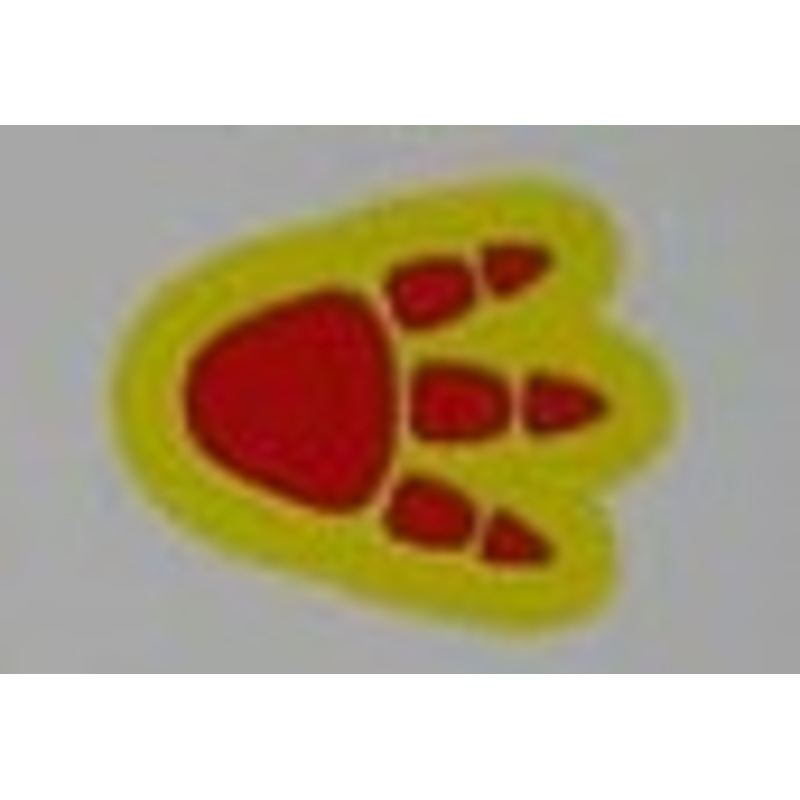 DECAL (FOOT PRINT) -SCREEN PRINTED [MM7003]