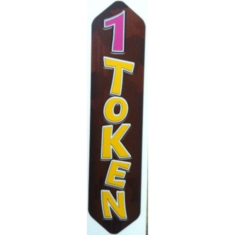 DECAL (PLAQUE INSERT 1 TOKEN) [MJ7318]