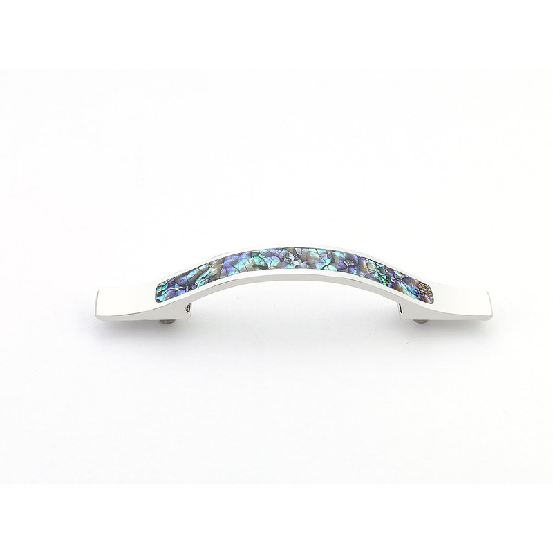 Imperial Shell Rectangle Wave Pull by Schaub