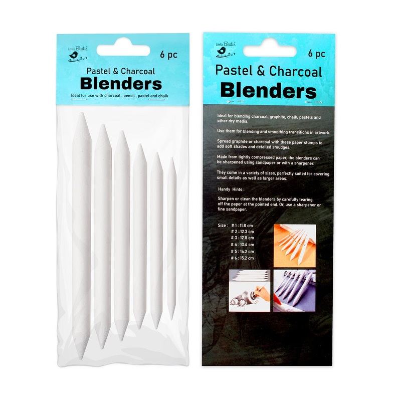 Pastel & Charcoal Blenders 6pc
