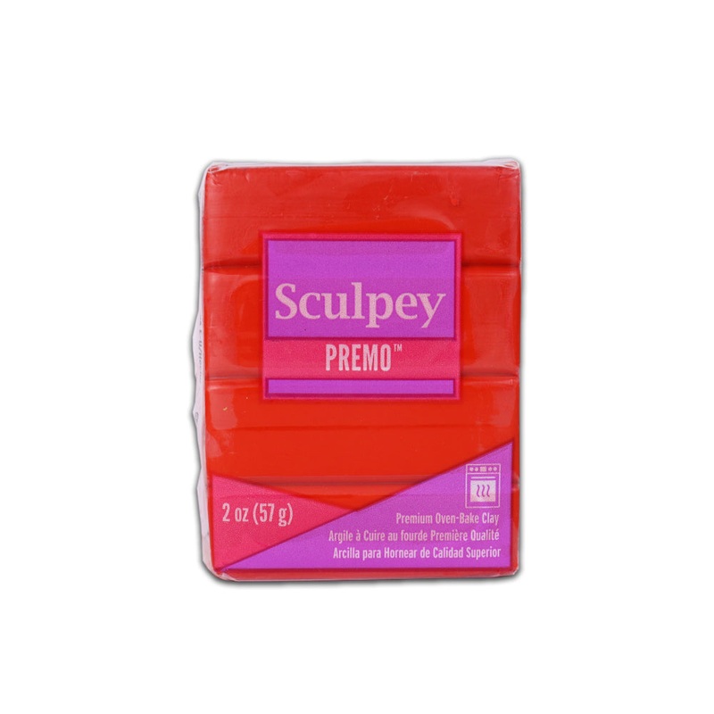 Sculpey Premo Clay Cadmium Red Hue 2 Oz 57G – VC