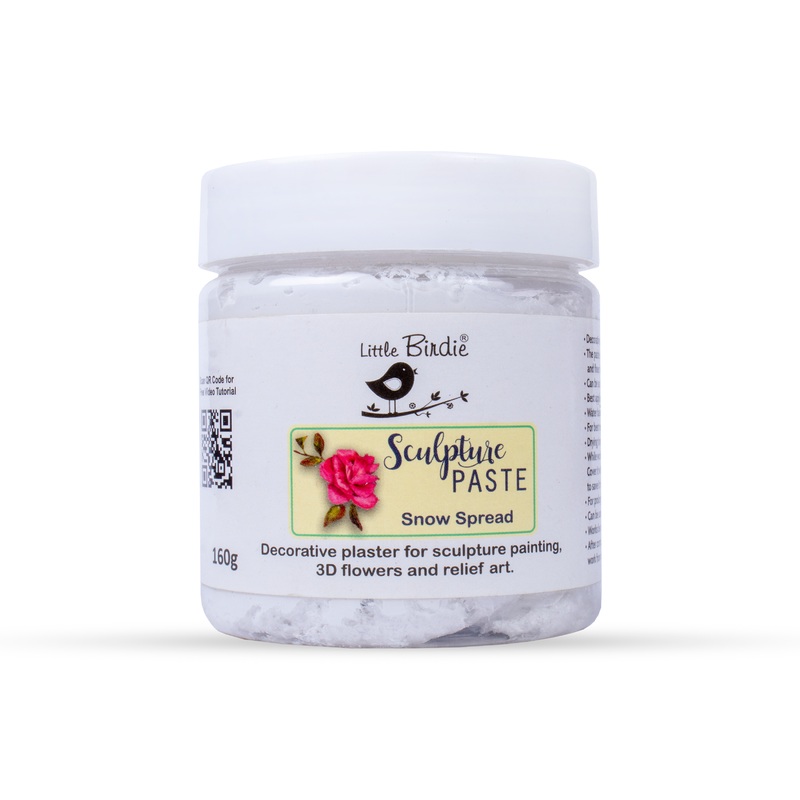 Sculpture Paste Snow Spread 160gm Bottle