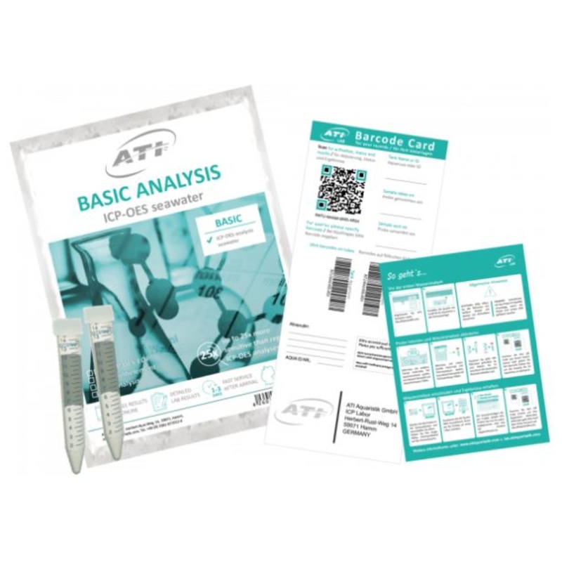 ATI ICP-OES Standard Basic Analysis Wasseranalyse (1 St.)
