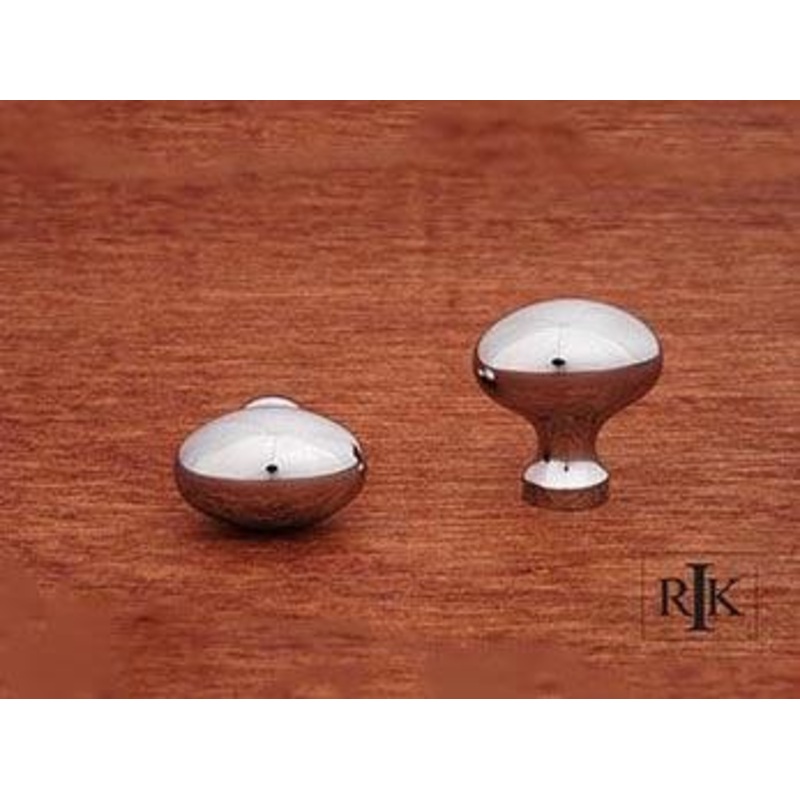 Football Knob 1 5/16 (33mm) – Chrome