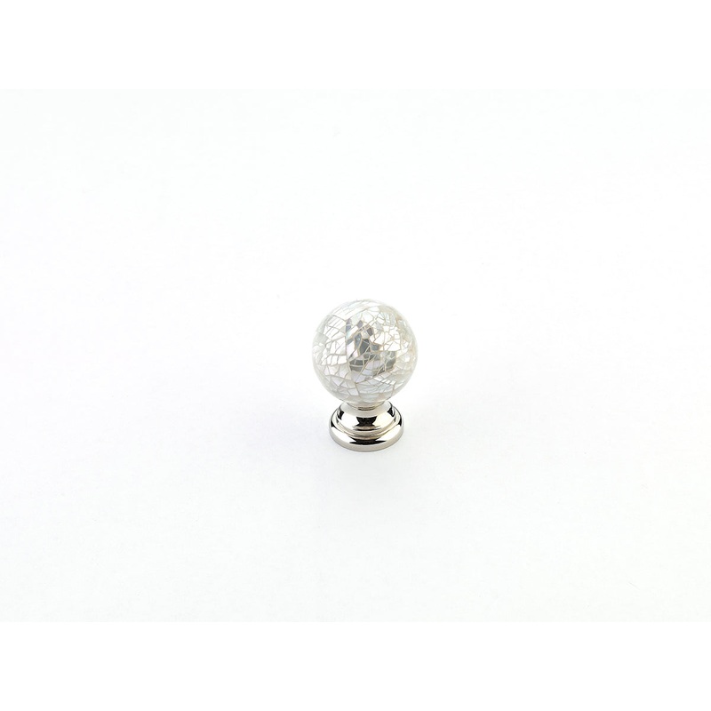 Mother of Pearl Globe Knob by Schaub