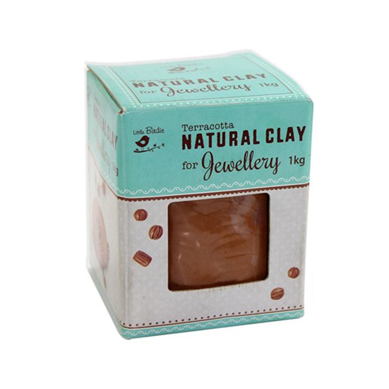 Natural Jewellery Clay 1Kg Box Little Birdie