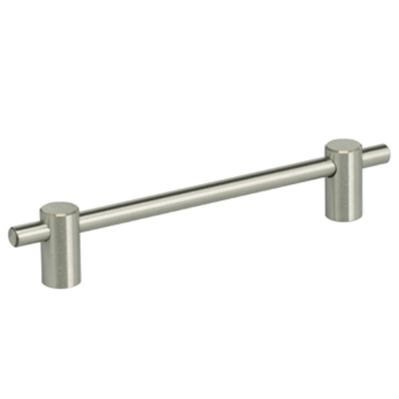5 C.C. Adjustable Omnia Thin Cabinet Pull Satin Stainless Steel