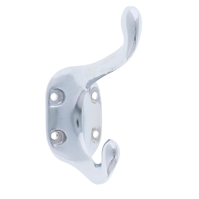 Lenlok 1223, Hat and Coat Hook, 4 Hole fixing, Display