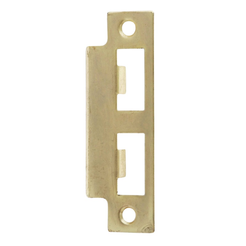 Lenlok 1309 strike plate polished brass display pack