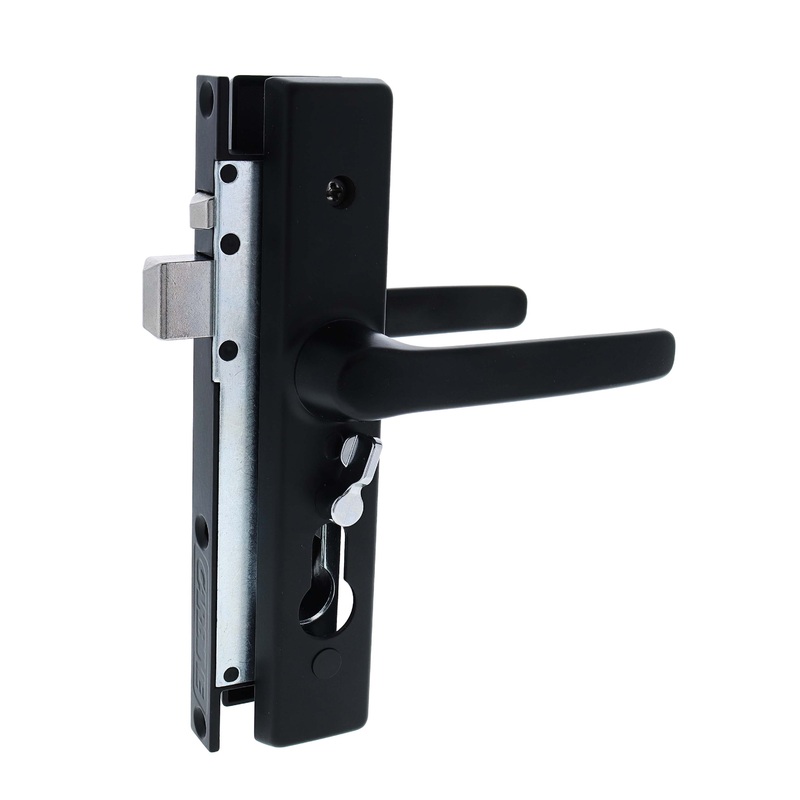 Carbine CSDL Screen Door Lock, Less cylinder, Black