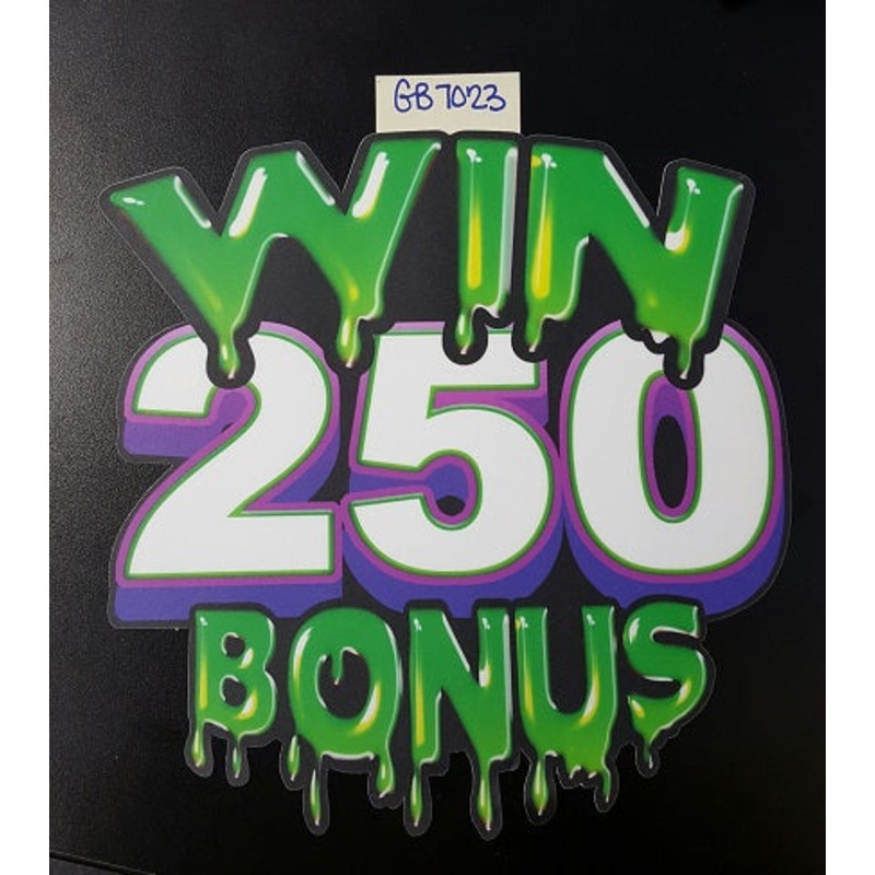 DECAL (BONUS MARQUEE 250) [GB7023]