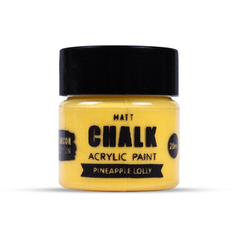 Home Decor Chalk Paint Pineapple Lolly 20ml Bottle