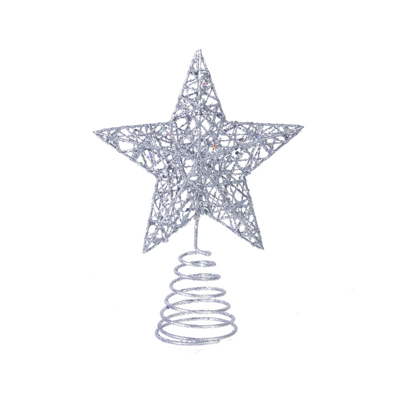 Mini Star Topper White 13Cm 1Pc