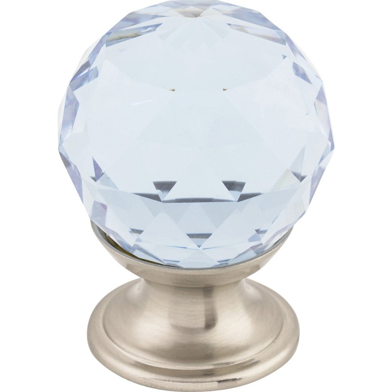 Top Knobs Light Blue Crystal Knob