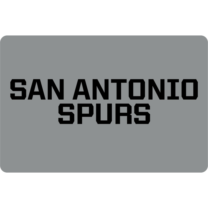 DECAL (BACKBOARD LOWER) SAN ANTONIO SPURS [NB7208SAS]