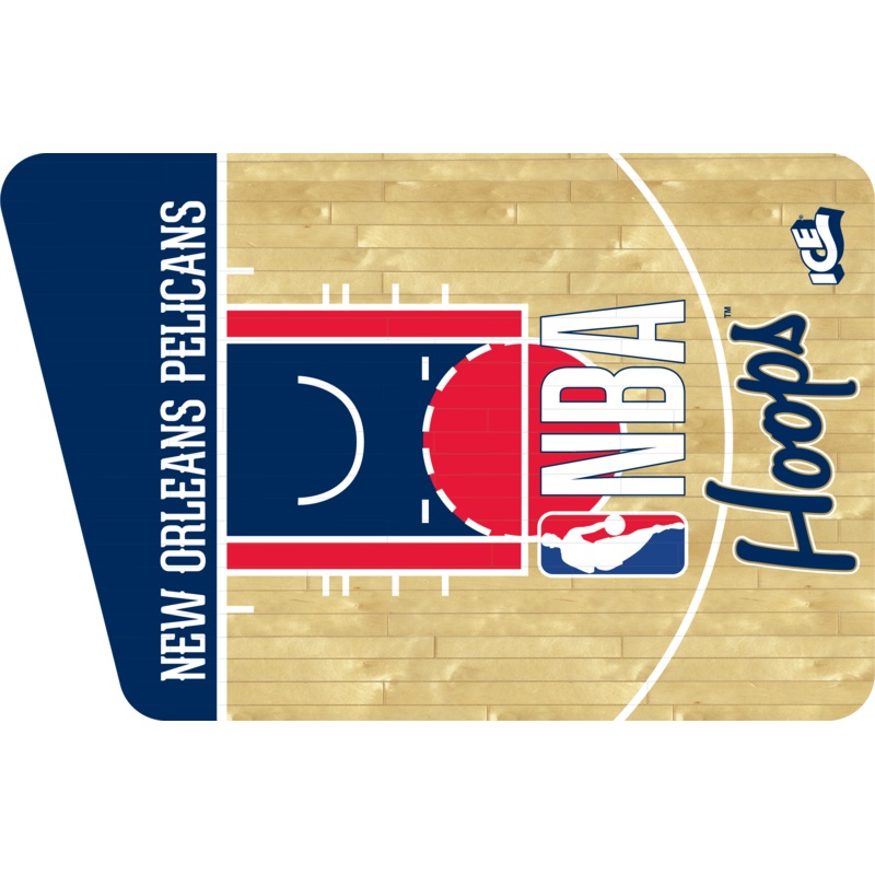 DECAL (FRONT CAB RIGHT) NEW ORLEANS PELICANS [NB7204NOP]