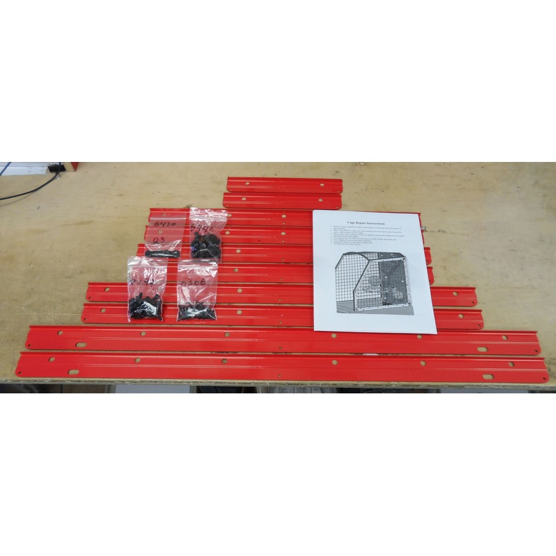KIT (RED CAGE CLAMPS) 1 CAGE SIDE [UPDATEMDCAGE]