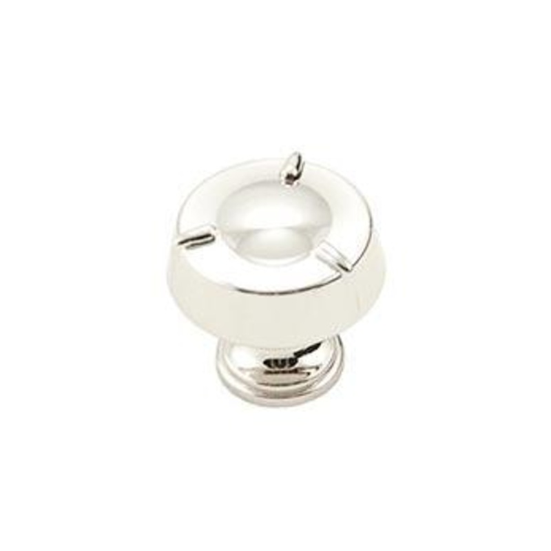Small Fullerton Knob 1 1/4 (32mm) – Polished Nickel