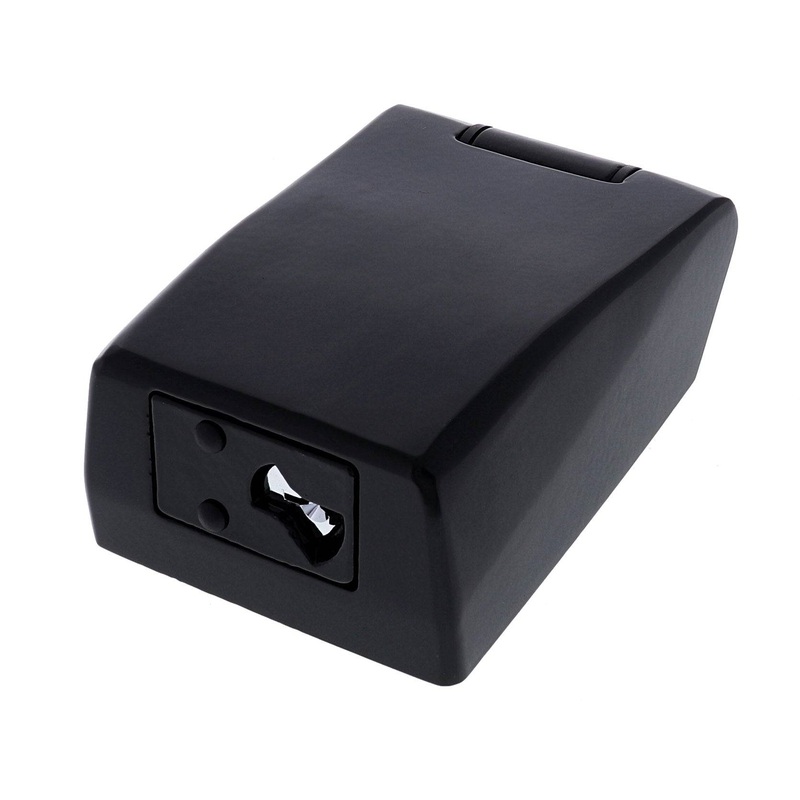 Carbine Armadillo Standard Heavy Duty Hasp Lock, Black Finish