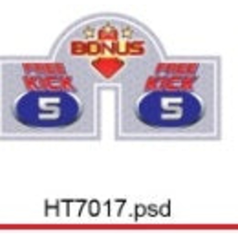 DECAL BONUS FREE KICK [XHAT7017]