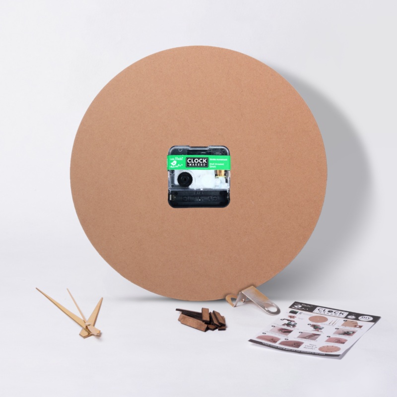 DIY Clock Making Kit 10inch Dia 2mm Thick 1PC