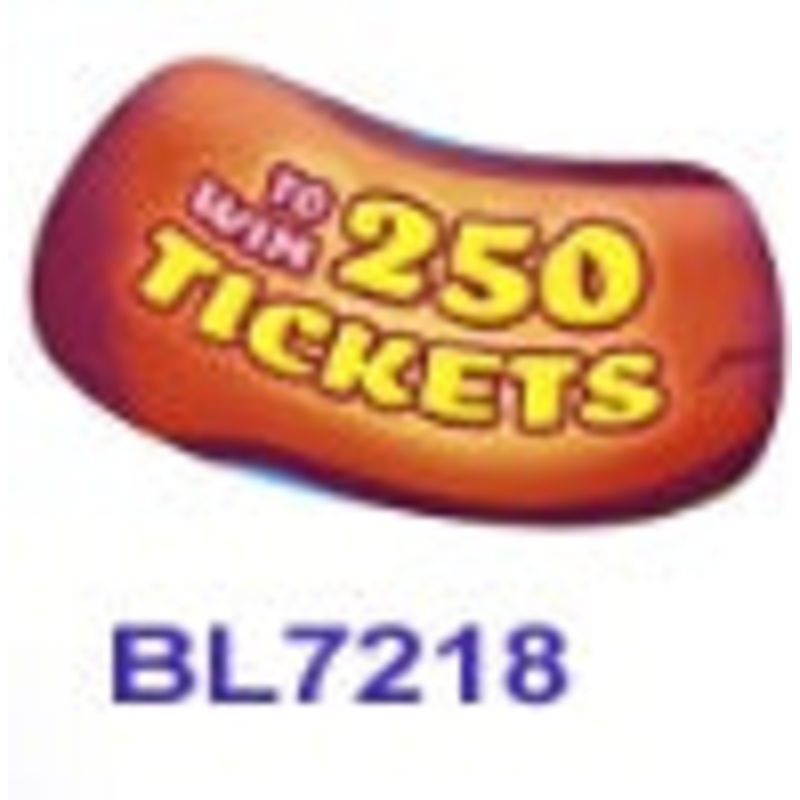 CONTROL PANEL BONUS INSERT (250 TICKETS) [BL7218]