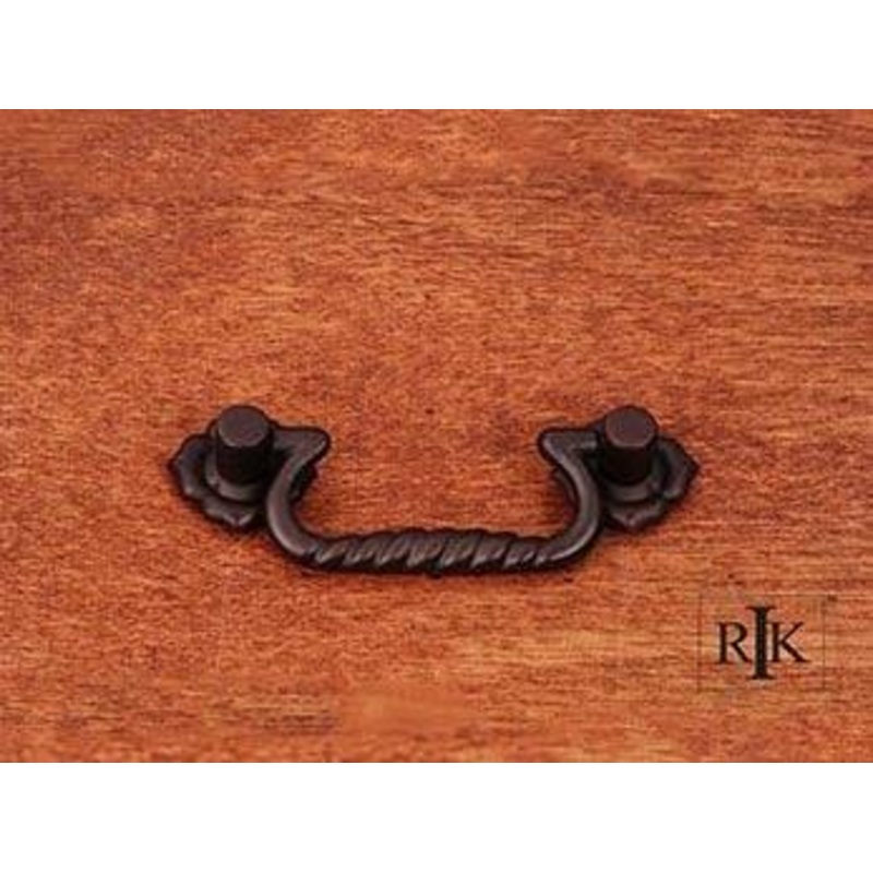 Rope Bail Pull with Clover Ends 3 – Oil Rubbed Bronze