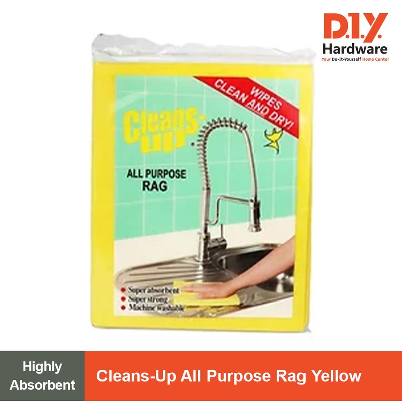 Cleans Up All Purpose Rag Strong and Highly Absorbent BXWA9791243531