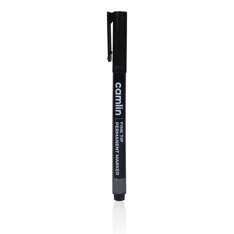 Fine Tip Permanent Marker Pen Black