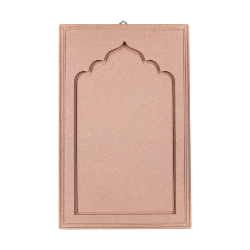 MDF Wall Hanging Jharokha Frame |  9 X 14inch (Approx) | 1pc
