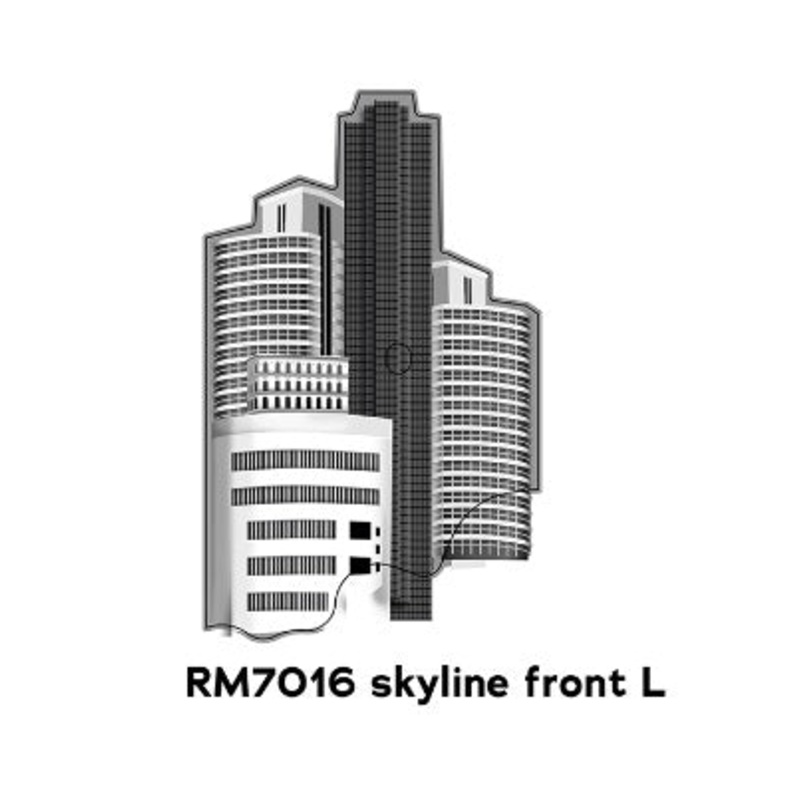 SKYLINE FRONT LEFT (MAT/PRINTED) [RM7016]
