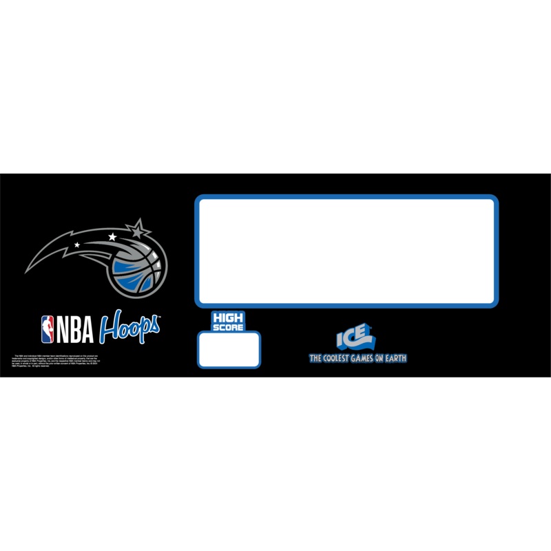 CONTROL PANEL (MAT/PRINTED) ORLANDO MAGIC [NB7206ORL]