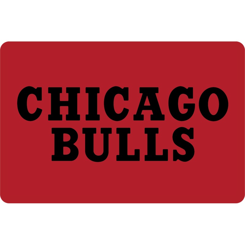 DECAL (BACKBOARD LOWER) CHICAGO BULLS [NB7208CHI]