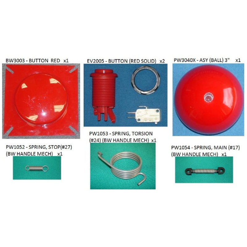 KIT (SPARE PARTS FOR CEC PRIZE WHEEL) [PW1000SPKX]